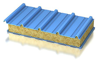 Кровельные сэндвич-панель минеральная вата