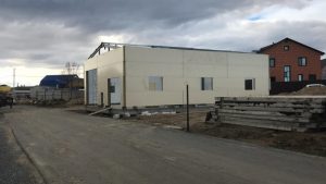 Металлоконструкция сэндвич-панели