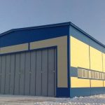 Производственный цех, металлоконструкция