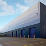 Логистический центр из металлоконструкций и сэндвич-панелей