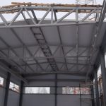 Быстровозводимое здание из металлоконструкций, ангар из металлоконструкции
