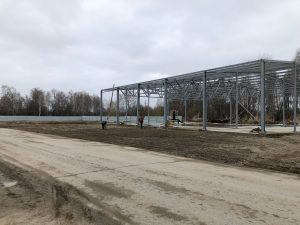 Здания из металлоконструкции, рамного типа