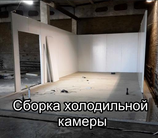 Холодильная камера из сэндвич панелей