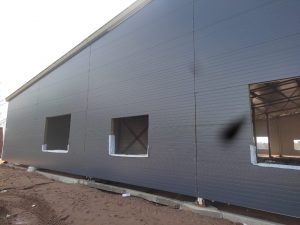 Металлический каркас, сэндвич панели