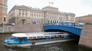 Синий мост. Мосты Санкт-Петербурга